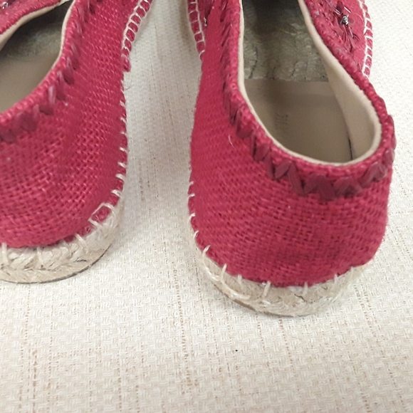 Johnny Was Antik Batik Red Tori Espadrilles - Picture 7 of 12